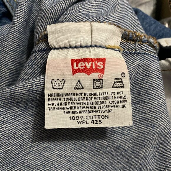 Levis Vintage 501XX Original Fit Button-Fly Jeans 36 x 30  Blue Denim - Picture 12 of 14